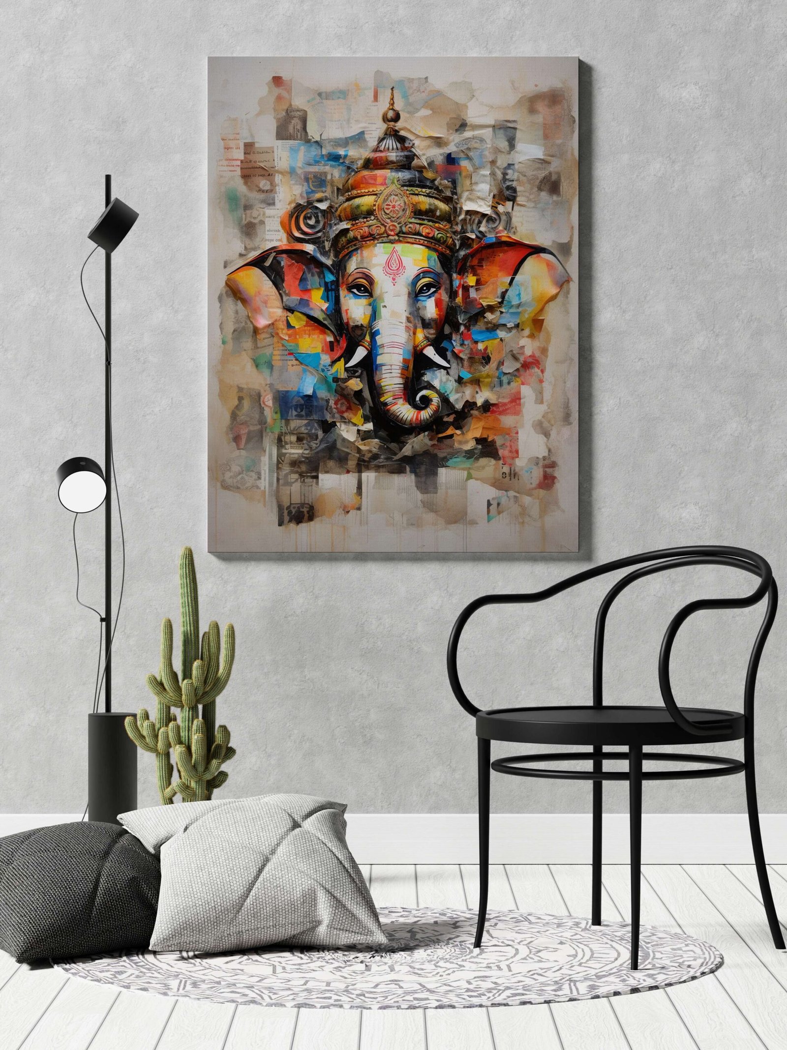 Framed Canvas Paintings for a Modern Home Interior